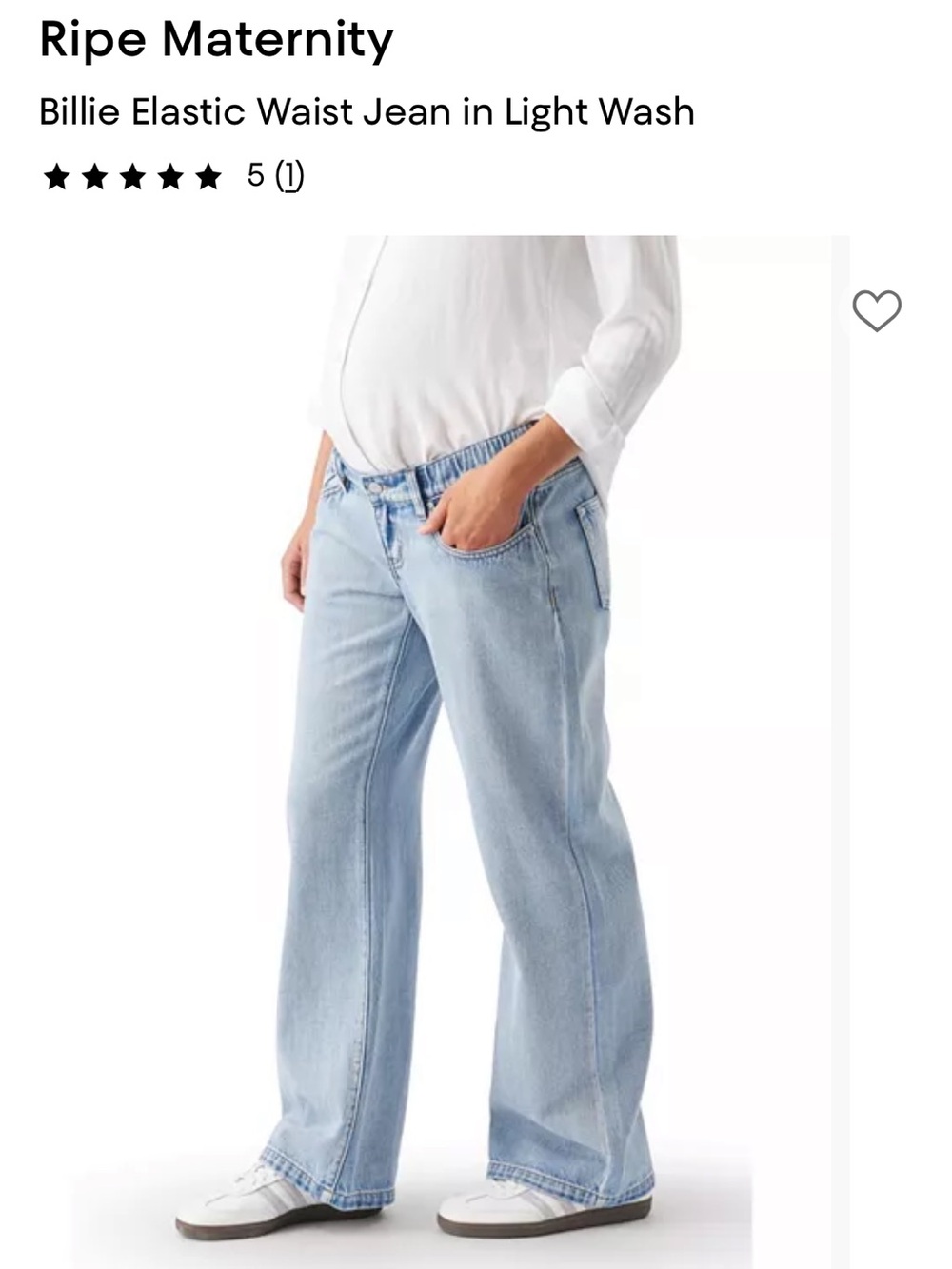 Ripe Denim Maternity Jeans